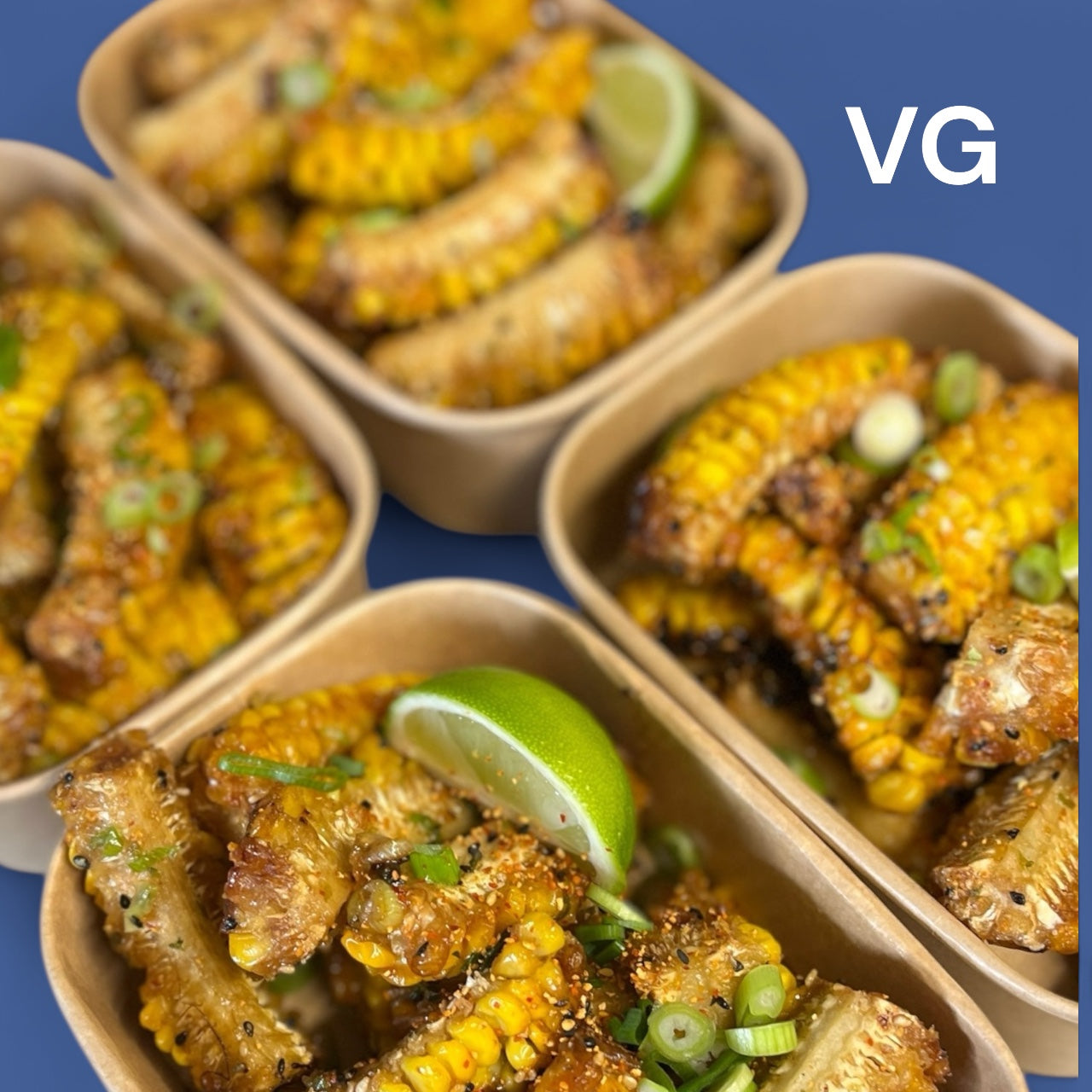 Miso Glazed Corn Ribs