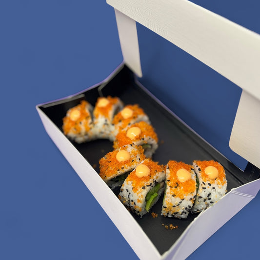The Tobiko Salmon Roll