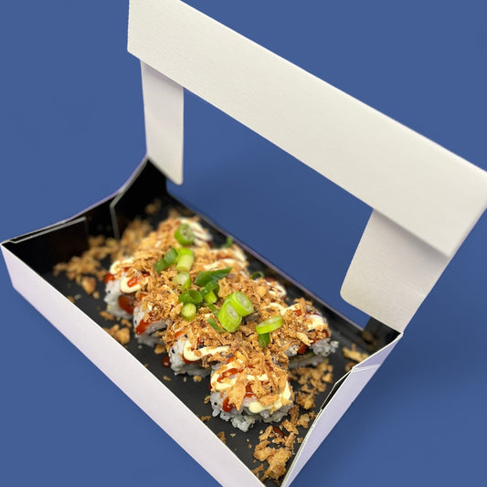 The Salmon Crunch Roll
